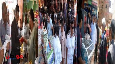 حملة تموينية تسفر عن تحرير عدة محاضر في مدينة بدر بـ