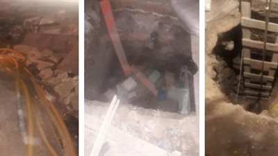 مباحث محرم.. تضبط أحد الأشخاص لقيامه بالتنقيب عن الآثار فى قطعة أرض فضاء