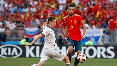  عاجل.. حدث تاريخي في لقاء إسبانيا وروسيا في كأس العالم