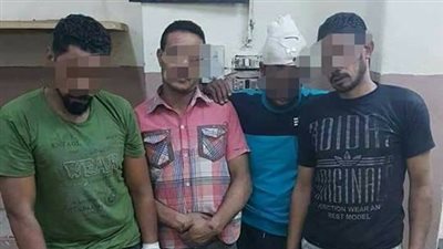 ضبط 4 اشخاص فى مشاجرة بالأسلحة البيضاء بـ الغربية