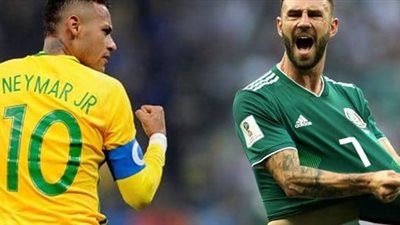 تعرف على التشكيل المتوقع لمباراة البرازيل والمكسيك بثمن نهائي مونديال روسيا