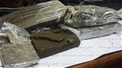 ضبط 6 مروجين للمخدرات وبحوزتهم 78 قطعة حشيش بـ شبراخيت 