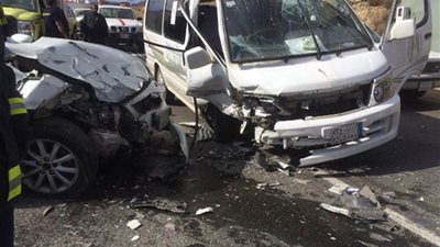 مصرع وإصابة 4 أشخاص في تصادم غرب الإسكندرية