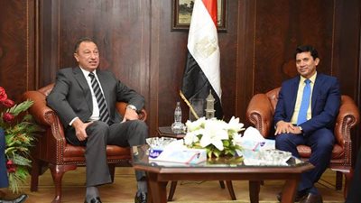الخطيب يبحث مع صبحي تجهيز دينا مشرف وعلي خلف الله لأولمبياد طوكيو