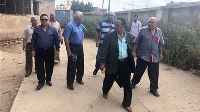 صور| لجنة لتطوير الوحدات البيطرية بـ الدقهلية 