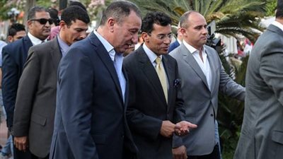 مجلس الأهلي يصل وزارة الرياضة