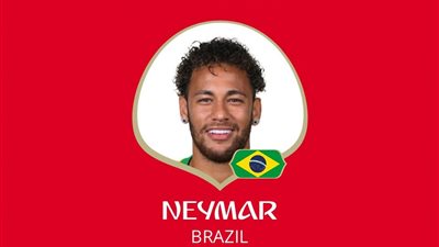 نيمار بطل موقعة البرازيل والمكسيك