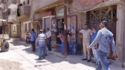 حى ثان المحلة يشن حملة إزالة مكبرة استهدفت المباني المخالفة بـ