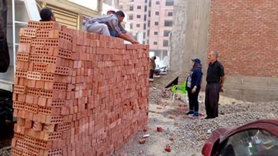 حملة إزالة مكبرة لظاهرة البناء المخالف بـ