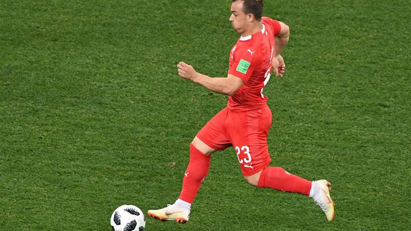 شاكيري لاعب سويسرا