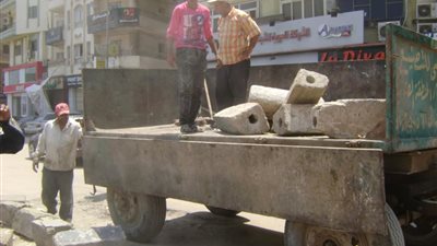 تعديلات مرورية لمنع الزحام وعمل سيولة بإمتداد شارع جيهان بـ
