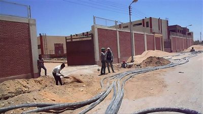 الربط بين محطة محولات طما وجهينة في سوهاج
