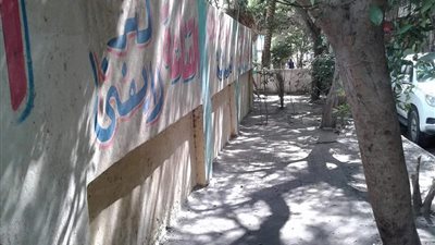 انتشال القمامة الموجودة بجوار مدرسة احمد زويل بـ المنصورة 