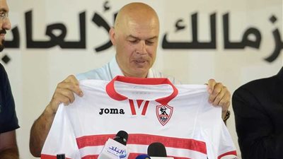 جروس يقود أول مران له مع الزمالك