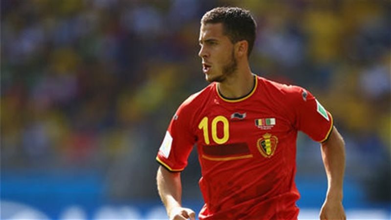 هازارد لاعب منتخب