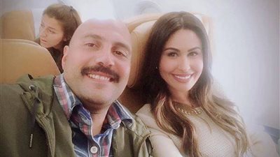 وليد فواز ومي سليم في سيلفي جديد 