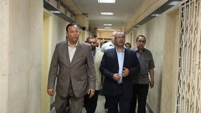 صور.. رئيس جامعة المنوفية يتفقد التجهيزات الحديثة بـ