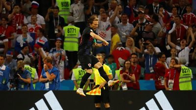 فيديو.. كرواتيا تنهي مغامرة روسيا وتتأهل إلي نصف نهائي المونديال
