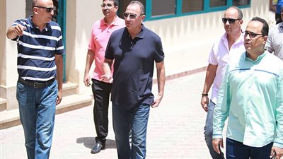 صور.. الخطيب يتفقد منتجع الأهلي بـ