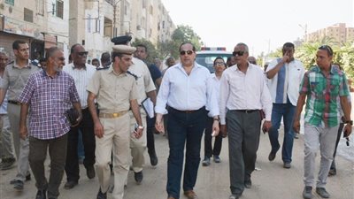 محافظ  سوهاج: تشكيل لجنة لحصر الباعة الجائلين بشوارع جرجا 