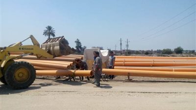 محافظ الشرقية يوجه بسرعة الانتهاء من أعمال الحفر لتوصيل الغاز الطبيعى بمركز أبو كبير
