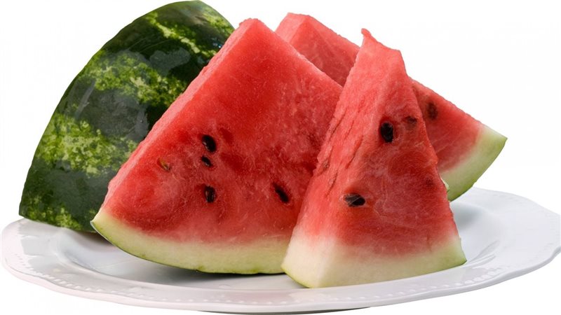 شرائح بطيخ