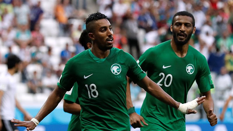 سالم الدوسري لاعب
