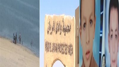 فيديو.. شلالات الموت فى الفيوم تبتلع شقيقين.. وأم: 