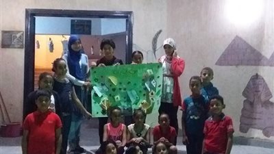بمشاركة 40 طفل.. ورشة فنون تشكيلية بـ قصر ثقافة راس غارب