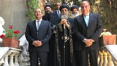 البابا تواضروس الثاني يزور سفارة مصر بـ الفاتيكان