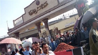 شلل مروري بجوار محطة مترو المرج الجديدة.. تعرف على السبب