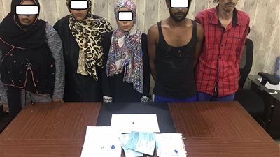 في أوضاع مخلة.. ضبط عصابة إكراه المواطنين على توقيع إيصالات أمانة