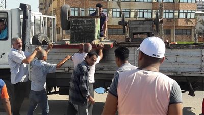 مناخ بورسعيد يشن الحرب على الإشغالات