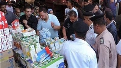 حملة مكبرة تسفر عن  تحرير 44 قضية تموينية متنوعة بـ