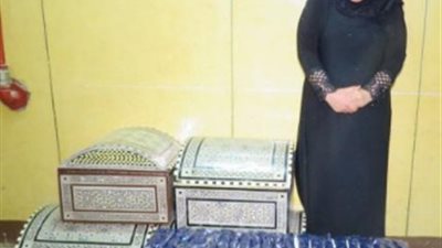 ضبط عاطلة بحوزتها 36 ألف قرص 