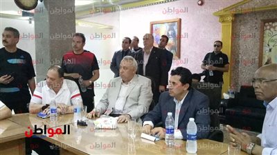 صور.. وزير الشباب ومحافظ الشرقية يتفقدان المبنى الإداري لـ نادي الصفوة