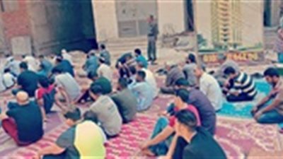 صور.. شعائر خطبة صلاة الجمعة من داخل مسجد الرحمن 