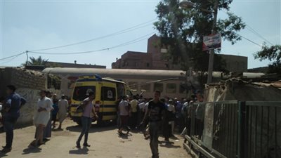 فيديو.. خروج 4 عربات من قطار البدرشين عن القضبان في منطقة المرازيق بالجيزة