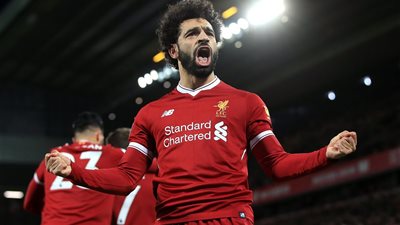 محمد صلاح ينافس رونالدو وميسي على الكرة الذهبية
