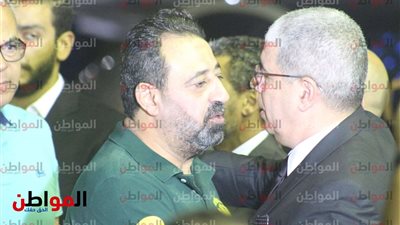 صور.. كوكبة من نجوم الرياضة في عزاء والد زوجة أحمد شوبير