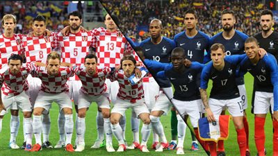 القنوات المفتوحة الناقلة لمباراة فرنسا وكرواتيا في نهائي كأس العالم