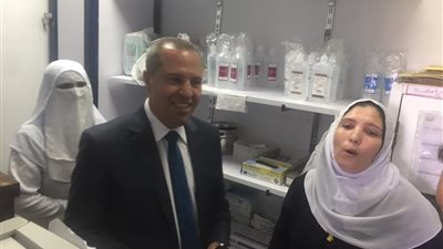 صور.. وكيل صحة الدقهلية يفتتح توسعات قسم الغسيل الكلوى بمستشفى المطرية
