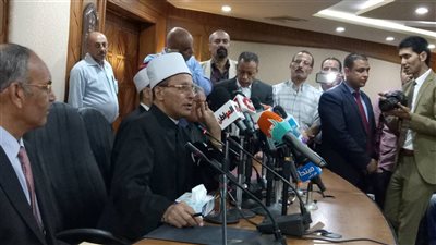 صور.. الدكتور عباس شومان يؤكد ارتفاع نسبة نجاح طلاب الثانوية الأزهرية عن العام الماضي