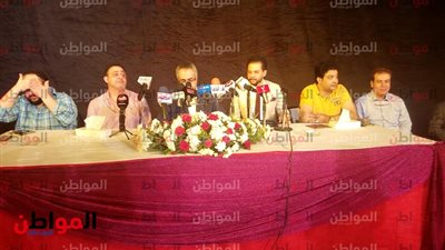 صور.. انطلاق المؤتمر الصحفي للإعلان عن العرض المسرحي 
