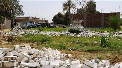 إزالة 19 حالة تعدِ على أراضي حماية النيل بـ مدينة المنيا