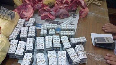 إحباط تهريب 410 قرص مخدر لـ مسجون بـ 