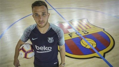 آرثر ميلو : لم أصدق أن حلم انتقالي لبرشلونة تحقق و أريد الفوز بكل الألقاب
