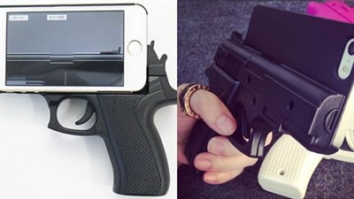 لخداع المجرمين.. ابتكار مسدس جديد على هيئة هاتف محمول