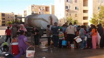 قطع المياه عن 14 منطقة فى القليوبية 10 ساعات تبدأ مساء غد الجمعة