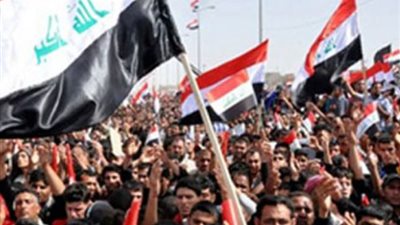 عاجل| انطلاق مظاهرات ضخمة في وسط جنوب العراق